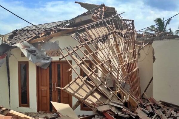 Cianjur Berduka Banyak Rumah Hancur Terkena Gempa